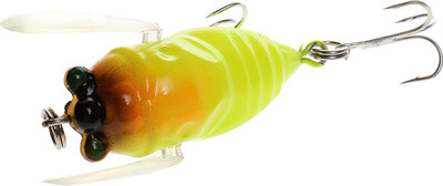 

Magideal Cicada Bass Insect Fishing Lures 6g Crank Bait Floating Tackle Crank Bait Floating Tackle Soft Bait Fishing Lure(Pack of 1 Size 50)
