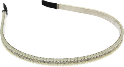 

Anuradha Art Jewellery Hair Belt Hair Band(White)