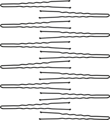 

Franck Provost Xpert Pro (France) U Bobby XL (8 cm) - 12 pcs Hair Pin(Black)