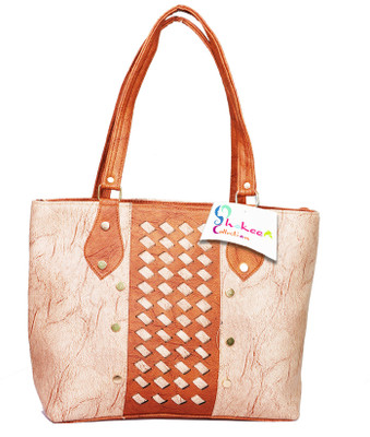 

Shokeen Collection Hand-held Bag(Tan)