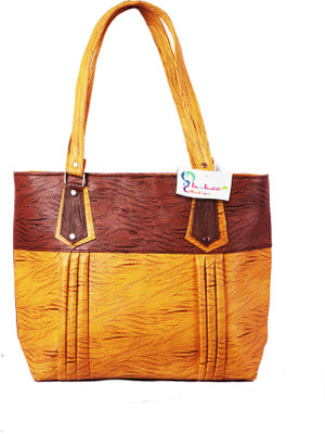 

Shokeen Collection Hand-held Bag(Yellow)