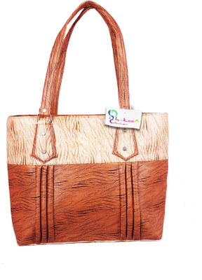 

Shokeen Collection Hand-held Bag(Brown)