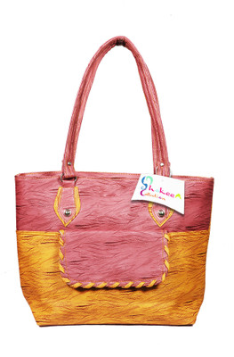 

Shokeen Collection Hand-held Bag(Yellow)