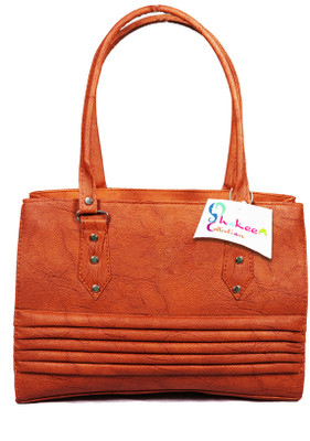 

Shokeen Collection Hand-held Bag(Brown)