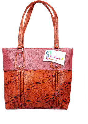

Shokeen Collection Hand-held Bag(Brown)