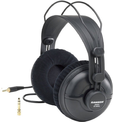 Samson 950 Wired Headset without Mic(Black, Wireless over the head)