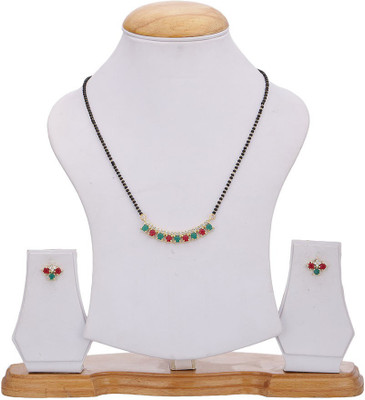 

Zeneme Alloy Jewel Set(Red, Green)