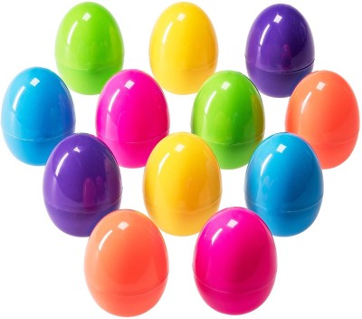 

Prextex Easter Eggs Filled with Mini Dinosaurs and Mini Dino Egg Stampers(Multicolor)