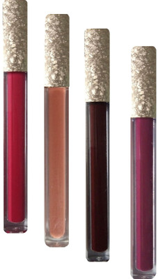 

Gabbu matte look(magenta , salmon , dark choco & purple)