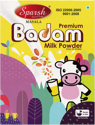 

SPARSH MASALA Premium Combo Badam 400 Grams Milk Substitutes Powder(400 g, Pack of 2)