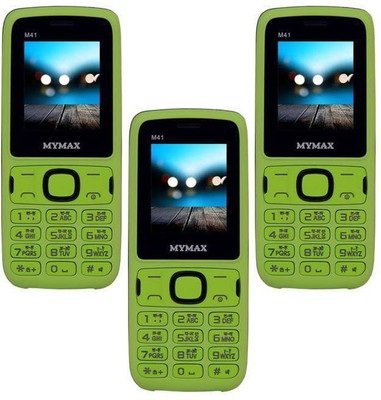 

Mymax M41 Combo of Three Mobiles(Green&Black$$Green&Black$$Green&Black)