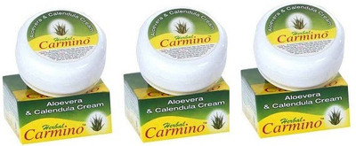

Carmino Aloevera & Calendula Cream 50 gms Each [Pack of 3] [50g X3 ,150g ](150 g)
