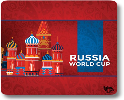 

MOMENTS RUSSIA WORLD CUP 2018 DESIGNER Gaming Mouse Pad RBMP1 Mousepad(Read, Multicolor)