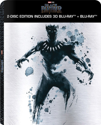 

Black Panther - Steelbook - 3D BD + BD(3D Blu-ray English)
