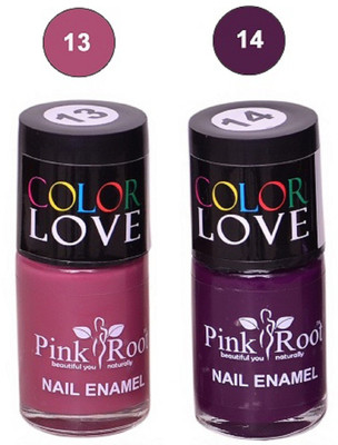 

Pink Root Nail Polish No. 13,14 Multicolor(Pack of 2)