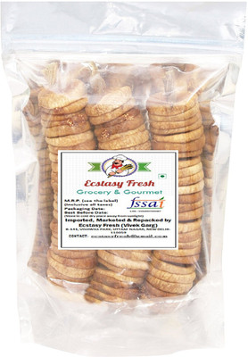 

Ecstasy Fresh Dry Figs 100% pure anjeer premium quality 900g Figs(900 g, Pouch)