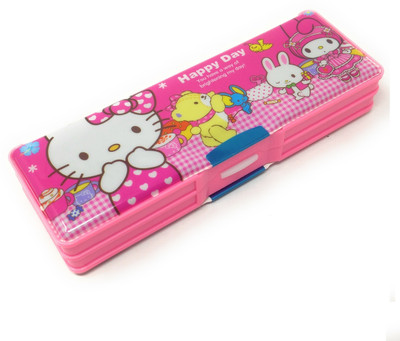 

Parteet Box Cartoon Art Plastic Pencil Box(Set of 1, Multicolor)