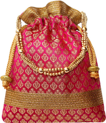 

Milan's creation BROPOT005PK Potli(Pink)