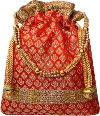 

Milan's creation BROPOT001MOR Potli(Red)