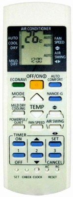 

Vinstar as-785 Compatible to Panasonic Inverter split ac remote controller Remote Controller(Multicolor)