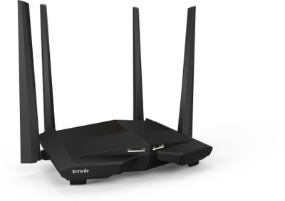TENDA AC10 AC1200 Gigabit Router(Black)