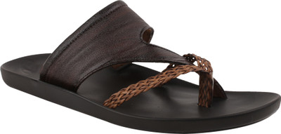 

MILES FOOTWEAR Men Black::Brown Sandals