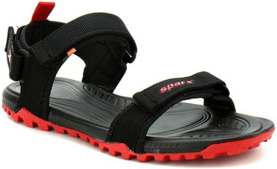 

Sparx Men Black::Red Casual
