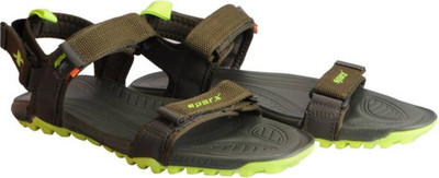

Sparx Men Grey::Green Casual