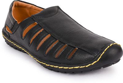 

Semana Men Black Sandals