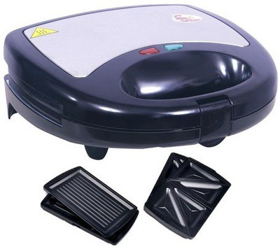 

Grizzly x2-5502 Sandwich Toaster Grill(Black)