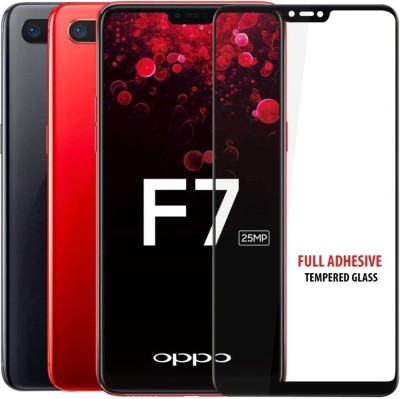 DSCASE Tempered Glass Guard for OPPO F7(Pack of 1)