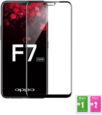 DSCASE Tempered Glass Guard for OPPO F7(Pack of 1)