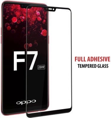 DSCASE Tempered Glass Guard for OPPO F7(Pack of 1)