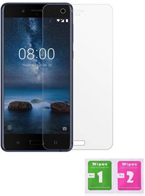 DSCASE Tempered Glass Guard for NOKIA 8(Pack of 1)