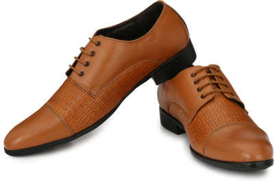 

Andrew Scott Tan Synthetic Leather Formal Lace Up For Men(Tan