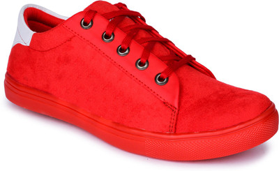 

Shoetopia Sneakers For Men(Red, White