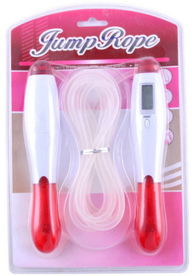 

ToyCart Skipping Rope Digital Cordless Skipping Rope(Red, White, Length: 300 cm)