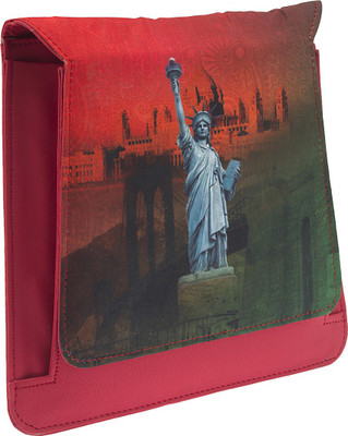 

Fashion Knockout Girls Casual, Formal Red PU Sling Bag