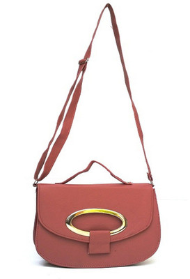 

Fashion Knockout Girls Evening/Party, Casual, Formal Maroon Leatherette Sling Bag
