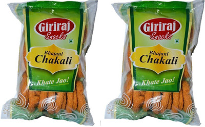 

Giriraj Foods Masala Chakali Pack of 2(400 g, Pack of 2)