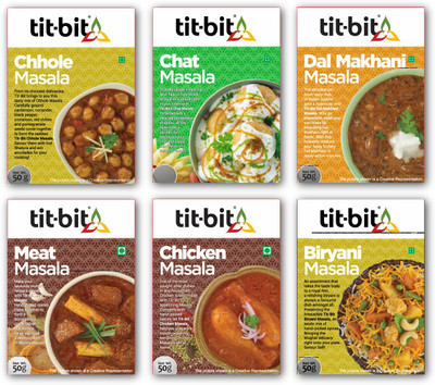 

Tit-Bit All in one Masala Mix Combo - Pack of 6(6 x 50 g)