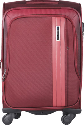 

VIP Carter Spinner Soft Trolley 56 cm (Red) Cabin Luggage -  inch(Red