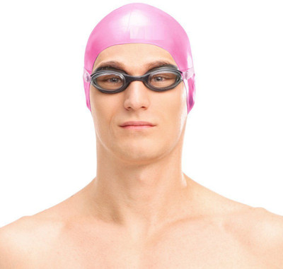 

QUINERGYS ™ Orchid - Swimming Cap, Silicone Swimming Cap,Anti-allergy - High Elasticity - Durable,Does Not Pull Hair Swimming Cap(Pink, Pack of 1)