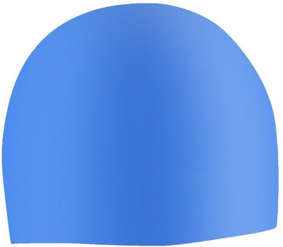 

QUINERGYS ™ Dense Blue - Swim Cap Silicone Swimming Cap(Blue, Pack of 1)