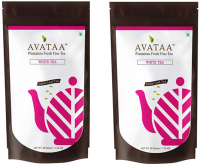 

Avataa White Tea - (Peony White) Award Winning Single Garden Tea From The Blue Mountains, Loose Leaf Tea (50 Grams/1.76 Oz/25 Cups) Pack of 2 Unflavoured White Tea(50 g, Pouch)