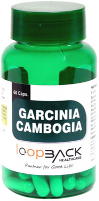 

loopback healthcare Garcinia Cambogia Capsule- 60 Caps Premium Extract(500 mg)