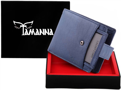 

Tamanna Men Brown Genuine Leather Wallet(8 Card Slots), Bule