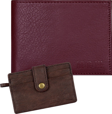 

Mogoul Men Brown, Black Genuine Leather Wallet(5 Card Slots), Brwnbrwnpumcw201803