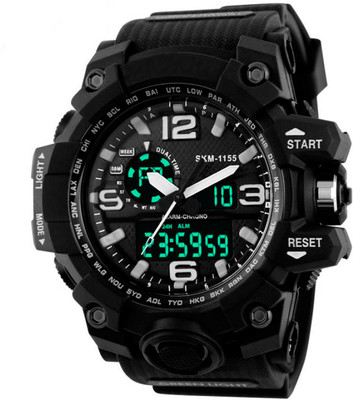 

AD Global Fully Chronograph Black edition SKM-1155BLK Watch - For Boys