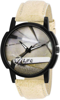 

GUOYU White Leather Strap Sporty Designer Fast Selling Boys Watch - For Men